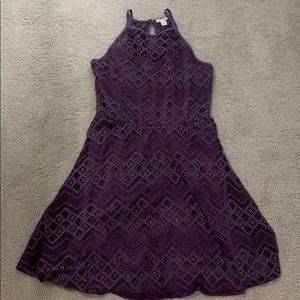 Purple dress